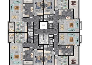 بالاقساط بدون فوائد - مجمع قيد الانشاء في مركز مدينة الانيا 