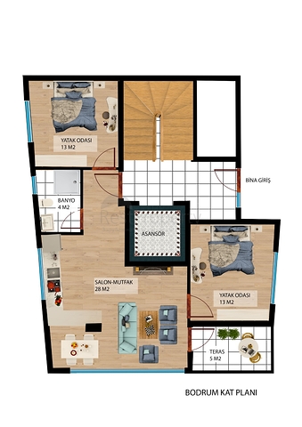 مجمع قيد الانشاء في مركز الانيا 