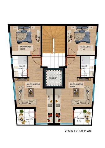 مجمع قيد الانشاء في مركز الانيا 