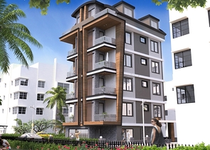 مجمع قيد الانشاء في مركز الانيا 