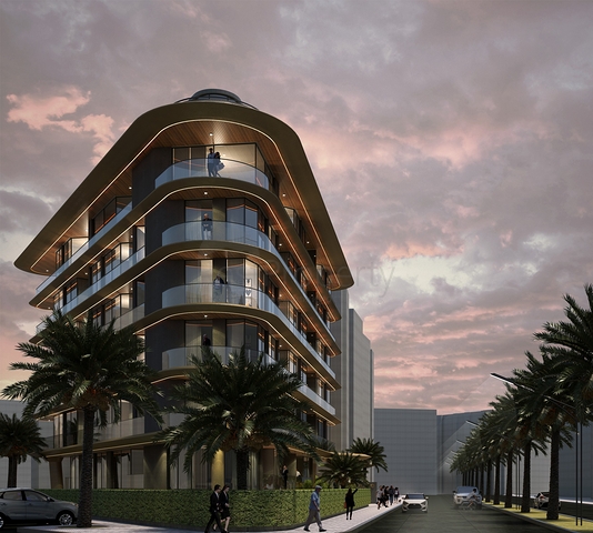 تصميم حديث وانيق - مجمع قيد الانشاء في مركز الانيا 