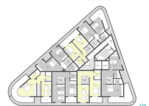تصميم حديث وانيق - مجمع قيد الانشاء في مركز الانيا 
