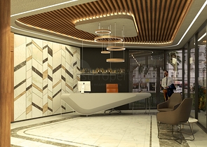 تصميم حديث وانيق - مجمع قيد الانشاء في مركز الانيا 