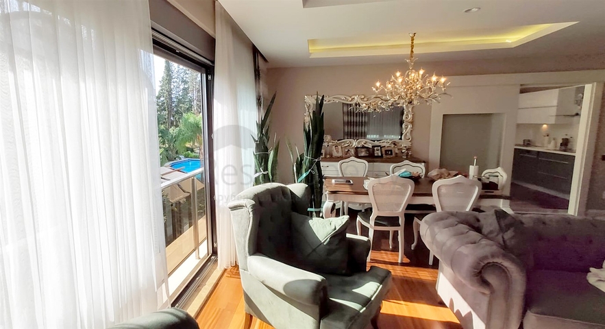 شقة مريحة 4 + 1 في أونجالي أنطاليا