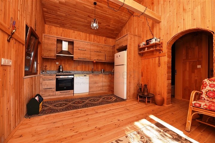 منزل خشبي مميز بين احضان الطبيعة - مع ارض زراعية مساحة 4 دونم ونصف -في ديمرتاش / الانيا 