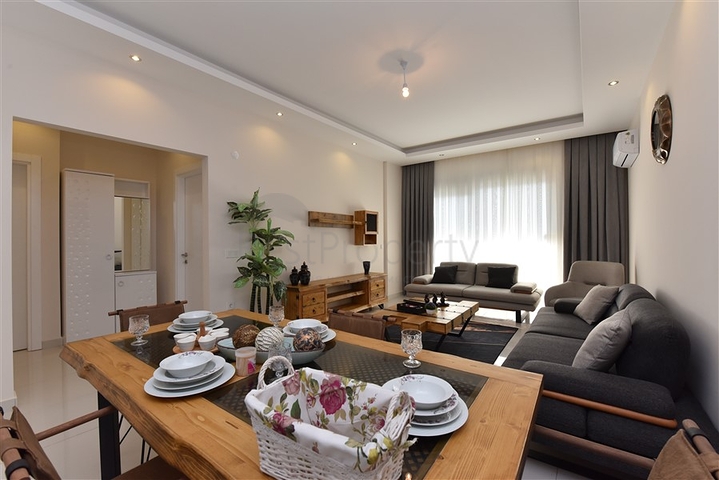 شقة غرفة وصالة قريبة من البحر - ضمن مجمع سكني حديث فاخر - في كارجي جاك / الانيا 