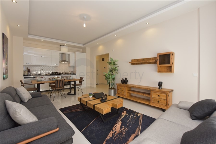 شقة غرفة وصالة قريبة من البحر - ضمن مجمع سكني حديث فاخر - في كارجي جاك / الانيا 