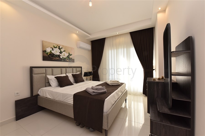 شقة غرفة وصالة قريبة من البحر - ضمن مجمع سكني حديث فاخر - في كارجي جاك / الانيا 