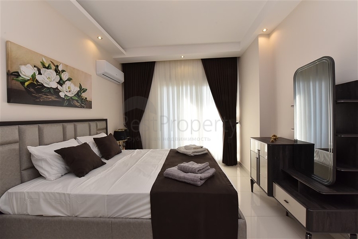 شقة غرفة وصالة قريبة من البحر - ضمن مجمع سكني حديث فاخر - في كارجي جاك / الانيا 