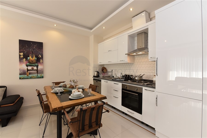 شقة غرفة وصالة قريبة من البحر - ضمن مجمع سكني حديث فاخر - في كارجي جاك / الانيا 