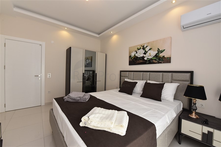 شقة غرفة وصالة قريبة من البحر - ضمن مجمع سكني حديث فاخر - في كارجي جاك / الانيا 