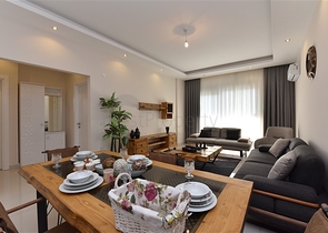 شقة غرفة وصالة قريبة من البحر - ضمن مجمع سكني حديث فاخر - في كارجي جاك / الانيا 