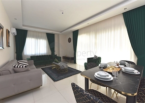 ضمن مجمع سكني حديث - قريب من البحر - شقة غرفتين وصالة في منطقة كارجي جاك / الانيا 