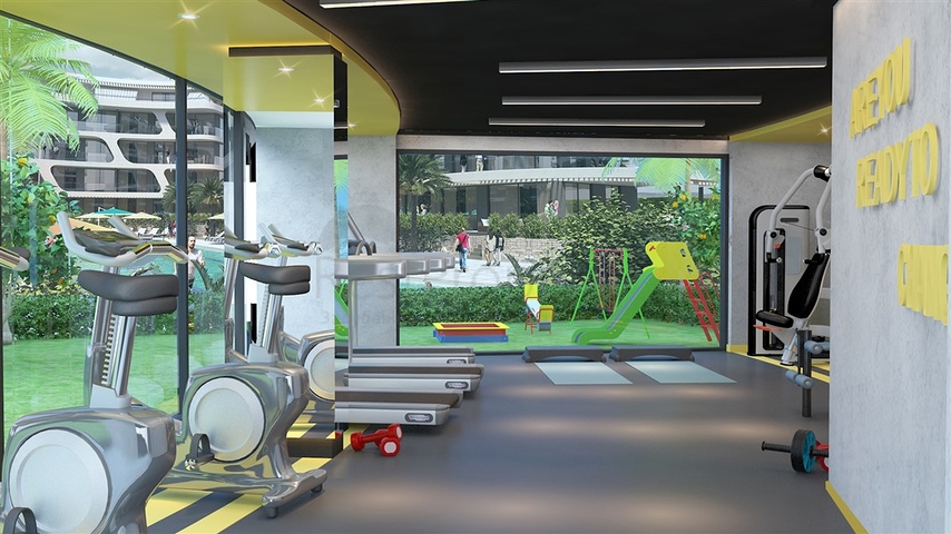 مجمع بتصميم حديث -بالاقساط دون فوائد -في منطقة اوبا / الانيا 