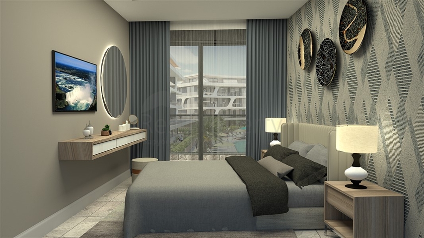 مجمع بتصميم حديث -بالاقساط دون فوائد -في منطقة اوبا / الانيا 