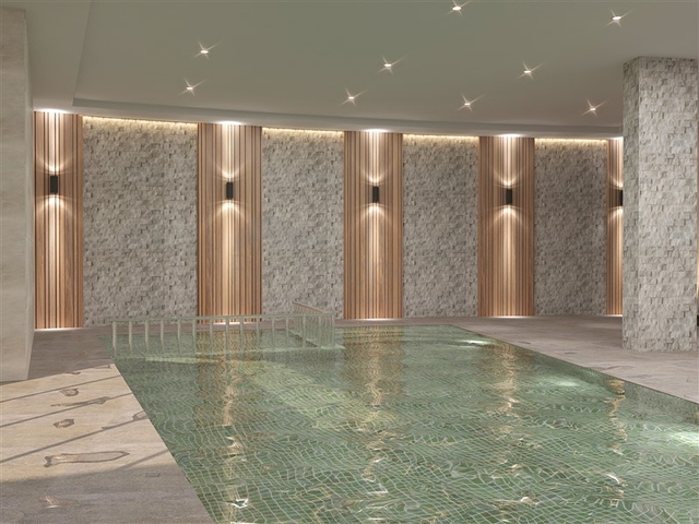 مجمع بتصميم حديث -بالاقساط دون فوائد -في منطقة اوبا / الانيا 