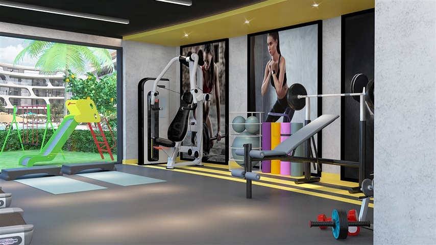 مجمع بتصميم حديث -بالاقساط دون فوائد -في منطقة اوبا / الانيا 