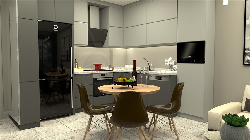 مجمع بتصميم حديث -بالاقساط دون فوائد -في منطقة اوبا / الانيا 