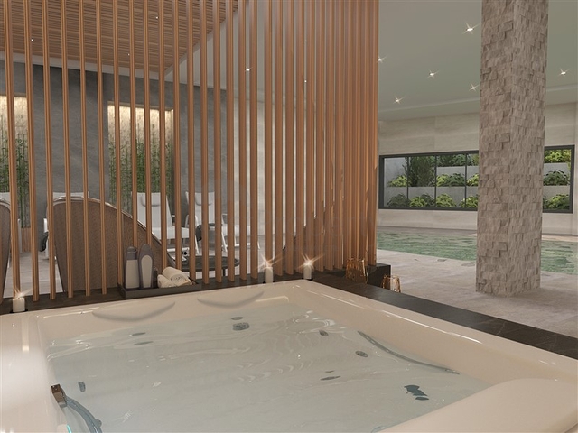 مجمع بتصميم حديث -بالاقساط دون فوائد -في منطقة اوبا / الانيا 