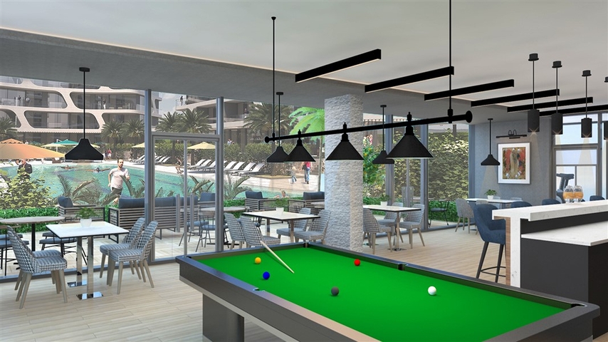 مجمع بتصميم حديث -بالاقساط دون فوائد -في منطقة اوبا / الانيا 