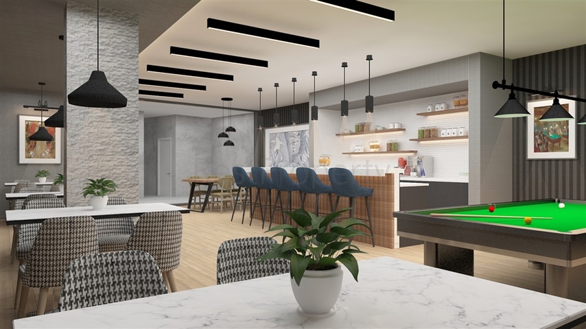 مجمع بتصميم حديث -بالاقساط دون فوائد -في منطقة اوبا / الانيا 