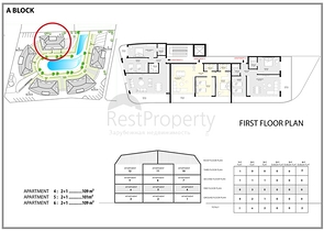 مجمع بتصميم حديث -بالاقساط دون فوائد -في منطقة اوبا / الانيا 