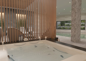 مجمع بتصميم حديث -بالاقساط دون فوائد -في منطقة اوبا / الانيا 