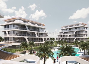 مجمع بتصميم حديث -بالاقساط دون فوائد -في منطقة اوبا / الانيا 