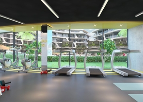 مجمع بتصميم حديث -بالاقساط دون فوائد -في منطقة اوبا / الانيا 