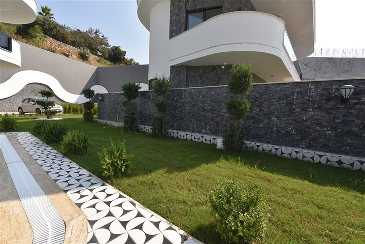 مناسبة للحصول على الجنسية التركية - تصميم عصري حديث -مجمع فلل  فاخرة في منطقة كارجي جاك /الانيا 