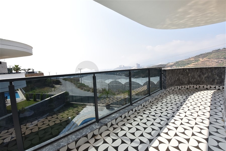 مناسبة للحصول على الجنسية التركية - تصميم عصري حديث -مجمع فلل  فاخرة في منطقة كارجي جاك /الانيا 