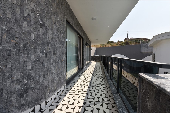 مناسبة للحصول على الجنسية التركية - تصميم عصري حديث -مجمع فلل  فاخرة في منطقة كارجي جاك /الانيا 