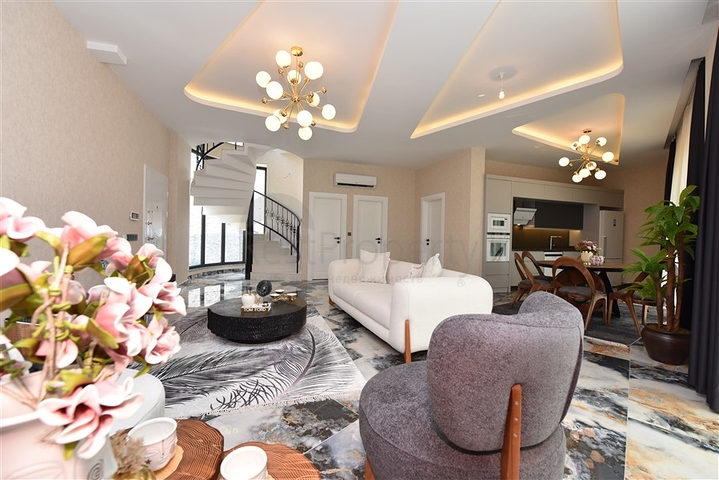 مناسبة للحصول على الجنسية التركية - تصميم عصري حديث -مجمع فلل  فاخرة في منطقة كارجي جاك /الانيا 