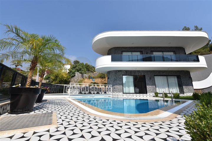 مناسبة للحصول على الجنسية التركية - تصميم عصري حديث -مجمع فلل  فاخرة في منطقة كارجي جاك /الانيا 