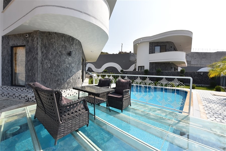 مناسبة للحصول على الجنسية التركية - تصميم عصري حديث -مجمع فلل  فاخرة في منطقة كارجي جاك /الانيا 