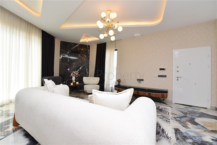 مناسبة للحصول على الجنسية التركية - تصميم عصري حديث -مجمع فلل  فاخرة في منطقة كارجي جاك /الانيا 