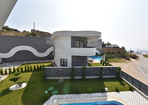 مناسبة للحصول على الجنسية التركية - تصميم عصري حديث -مجمع فلل  فاخرة في منطقة كارجي جاك /الانيا 