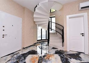 مناسبة للحصول على الجنسية التركية - تصميم عصري حديث -مجمع فلل  فاخرة في منطقة كارجي جاك /الانيا 