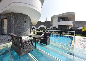 مناسبة للحصول على الجنسية التركية - تصميم عصري حديث -مجمع فلل  فاخرة في منطقة كارجي جاك /الانيا 