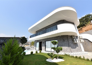 مناسبة للحصول على الجنسية التركية - تصميم عصري حديث -مجمع فلل  فاخرة في منطقة كارجي جاك /الانيا 