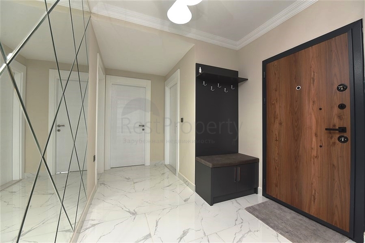 شقة سكنية فاخرة - 2  غرفة وصالة -مفروشة - ضمن مجمع سكني جديد -في مهموتلار / الانيا 