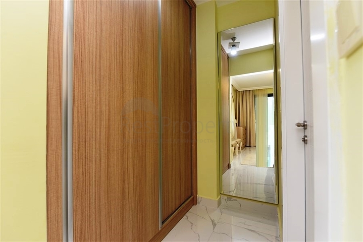 شقة سكنية فاخرة - 2  غرفة وصالة -مفروشة - ضمن مجمع سكني جديد -في مهموتلار / الانيا 