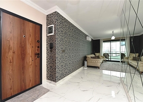 شقة سكنية فاخرة - 2  غرفة وصالة -مفروشة - ضمن مجمع سكني جديد -في مهموتلار / الانيا 