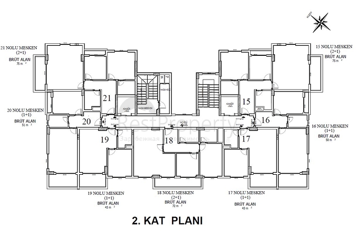 بالاقساط دون فوائد - شقق بأسعار مناسبة ضمن مجمع قيد الانشاء - في افسلار / الانيا 