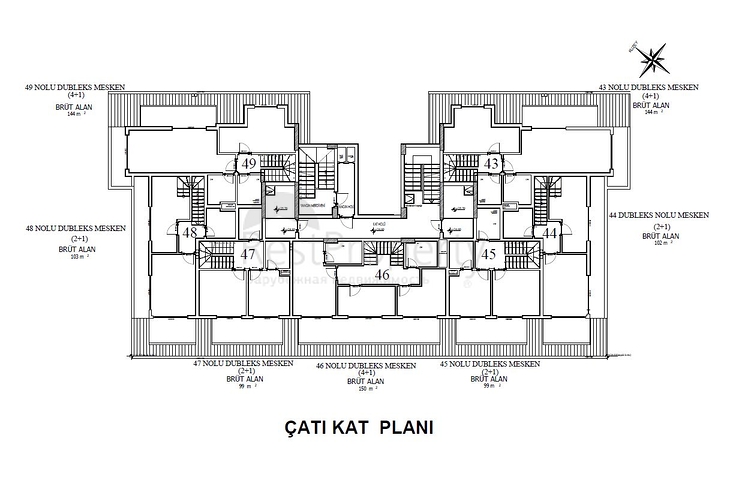 بالاقساط دون فوائد - شقق بأسعار مناسبة ضمن مجمع قيد الانشاء - في افسلار / الانيا 