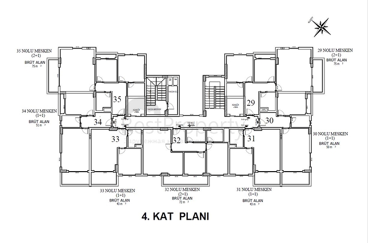بالاقساط دون فوائد - شقق بأسعار مناسبة ضمن مجمع قيد الانشاء - في افسلار / الانيا 