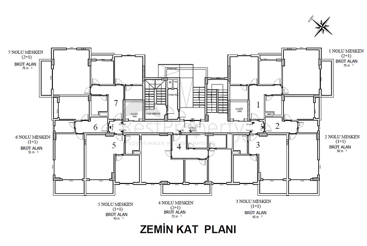بالاقساط دون فوائد - شقق بأسعار مناسبة ضمن مجمع قيد الانشاء - في افسلار / الانيا 