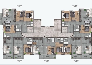 بالاقساط دون فوائد - شقق بأسعار مناسبة ضمن مجمع قيد الانشاء - في افسلار / الانيا 