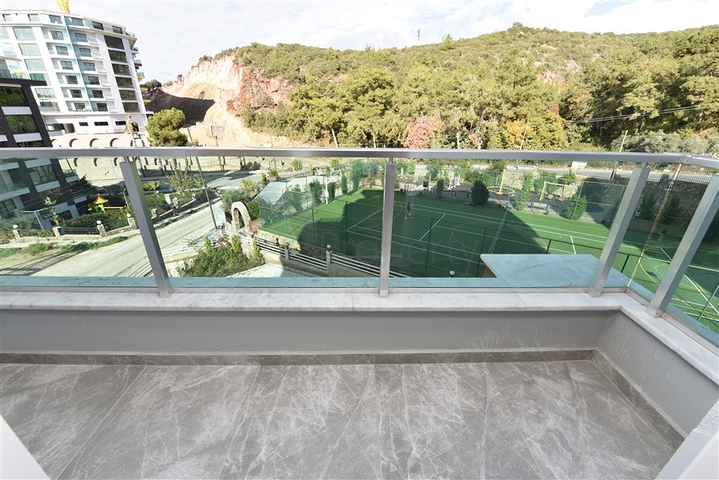 اطلالة مفتوحة على الغابة - شقة 2 غرفة وصالة - ضمن مجمع حديث -في كارجي جاك / الانيا 