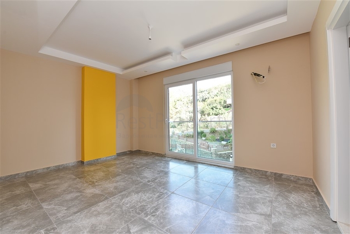 اطلالة مفتوحة على الغابة - شقة 2 غرفة وصالة - ضمن مجمع حديث -في كارجي جاك / الانيا 